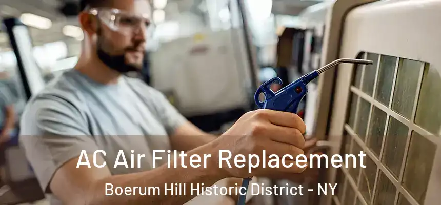 AC Air Filter Replacement Boerum Hill Historic District - NY