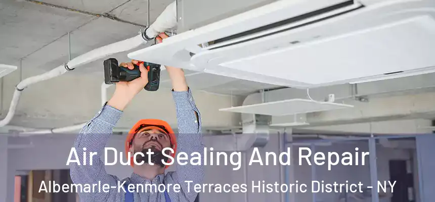 Air Duct Sealing And Repair Albemarle-Kenmore Terraces Historic District - NY
