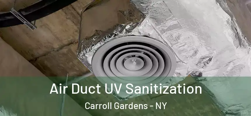 Air Duct UV Sanitization Carroll Gardens - NY