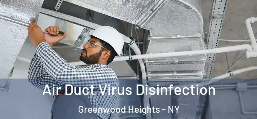 Air Duct Virus Disinfection Greenwood Heights - NY