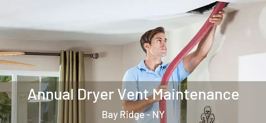 Annual Dryer Vent Maintenance Bay Ridge - NY
