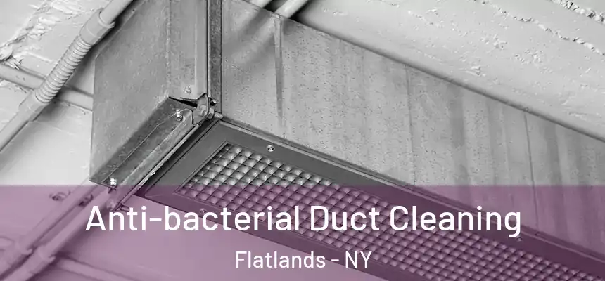 Anti-bacterial Duct Cleaning Flatlands - NY