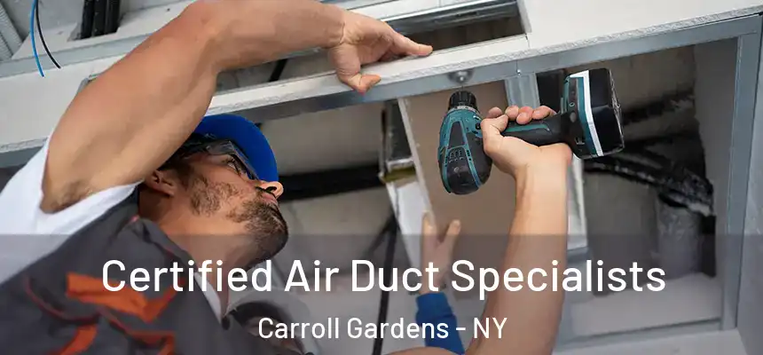 Certified Air Duct Specialists Carroll Gardens - NY