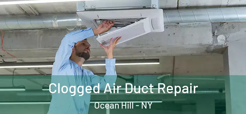 Clogged Air Duct Repair Ocean Hill - NY