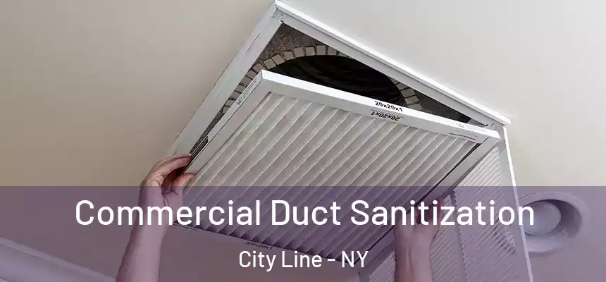 Commercial Duct Sanitization City Line - NY