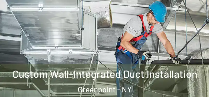  Custom Wall-Integrated Duct Installation Greenpoint - NY