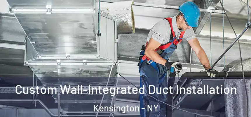 Custom Wall-Integrated Duct Installation Kensington - NY