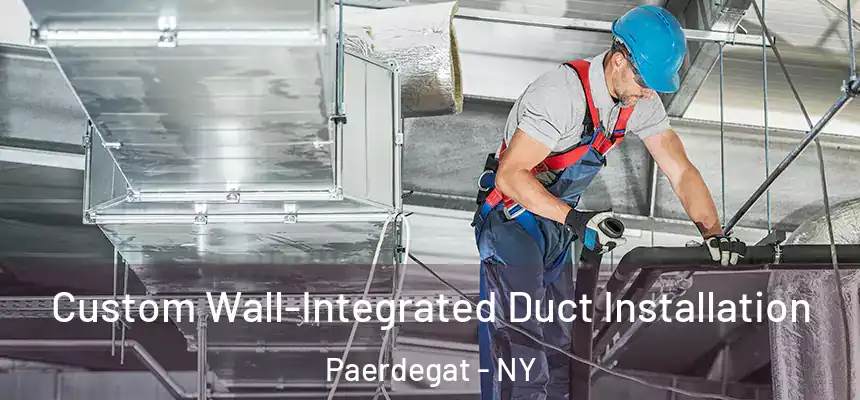Custom Wall-Integrated Duct Installation Paerdegat - NY