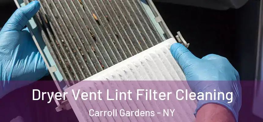 Dryer Vent Lint Filter Cleaning Carroll Gardens - NY