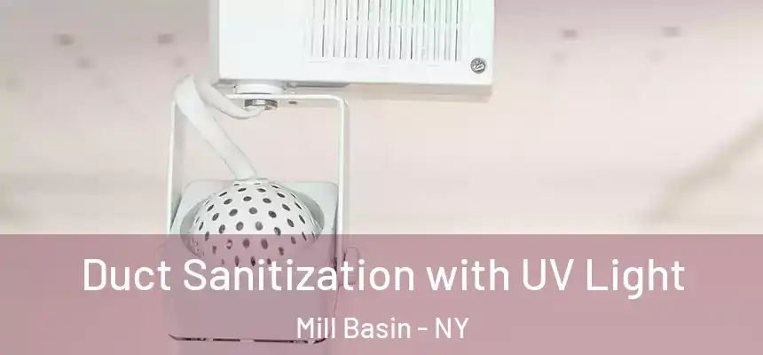 Duct Sanitization with UV Light Mill Basin - NY