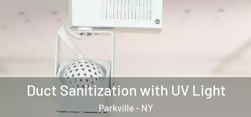  Duct Sanitization with UV Light Parkville - NY