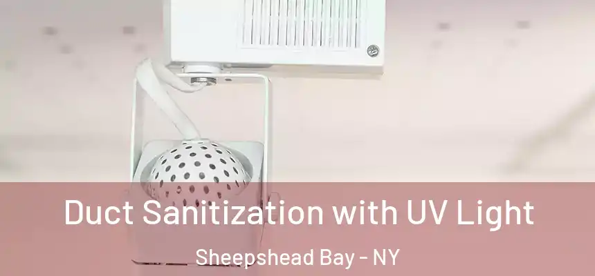 Duct Sanitization with UV Light Sheepshead Bay - NY
