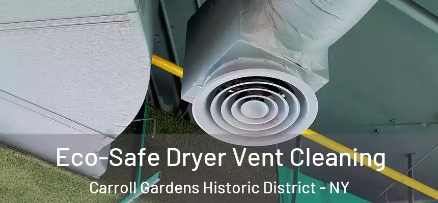 Eco-Safe Dryer Vent Cleaning Carroll Gardens Historic District - NY