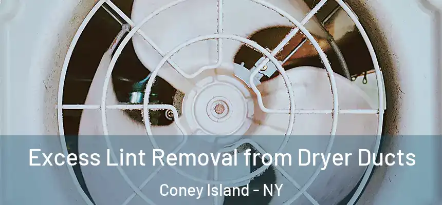 Excess Lint Removal from Dryer Ducts Coney Island - NY