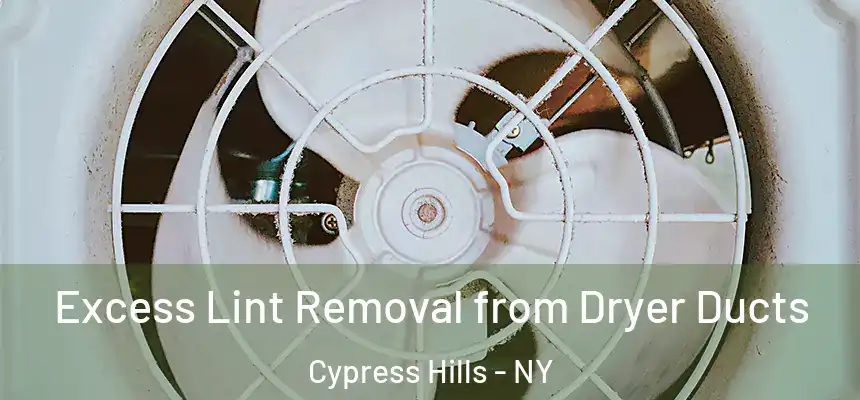 Excess Lint Removal from Dryer Ducts Cypress Hills - NY