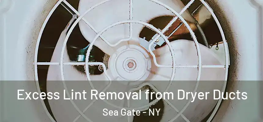 Excess Lint Removal from Dryer Ducts Sea Gate - NY