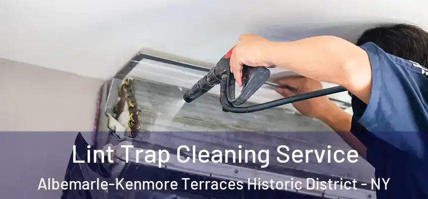 Lint Trap Cleaning Service Albemarle-Kenmore Terraces Historic District - NY