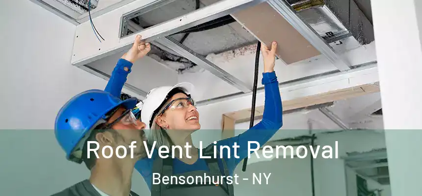 Roof Vent Lint Removal Bensonhurst - NY