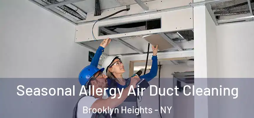Seasonal Allergy Air Duct Cleaning Brooklyn Heights - NY