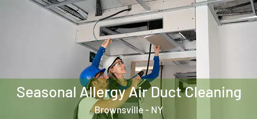 Seasonal Allergy Air Duct Cleaning Brownsville - NY