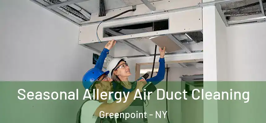 Seasonal Allergy Air Duct Cleaning Greenpoint - NY
