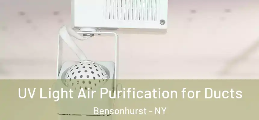 UV Light Air Purification for Ducts Bensonhurst - NY