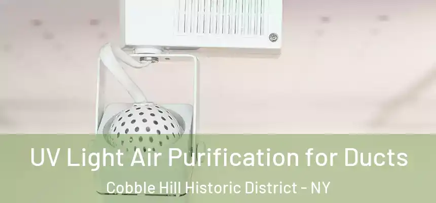 UV Light Air Purification for Ducts Cobble Hill Historic District - NY
