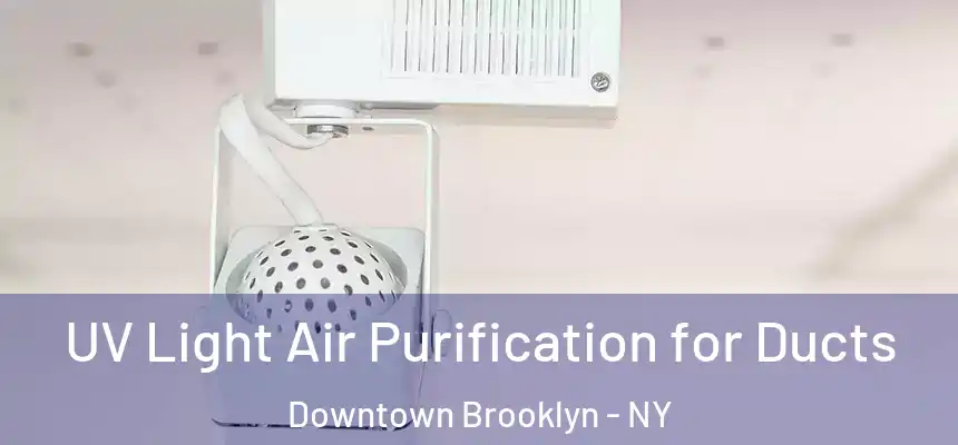 UV Light Air Purification for Ducts Downtown Brooklyn - NY
