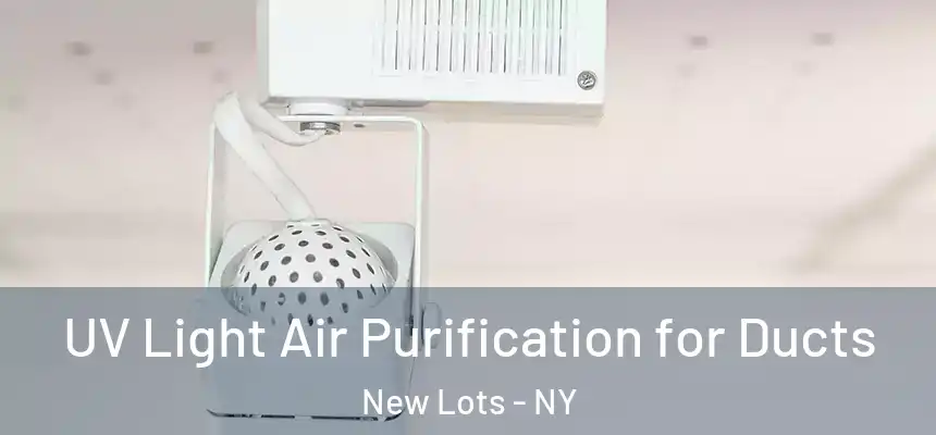  UV Light Air Purification for Ducts New Lots - NY
