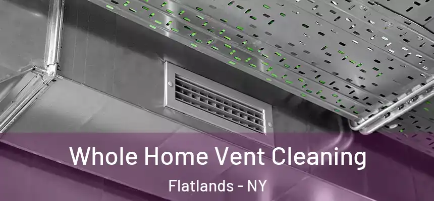 Whole Home Vent Cleaning Flatlands - NY
